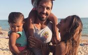 Carolina patrocínio, gonçalo uva, filhas