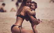 Carolina patrocínio, gonçalo uva, filhas