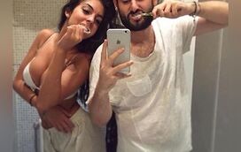 Fotos revelam passado escondido de Georgina com outros homens