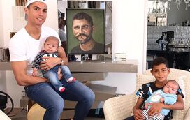 Mistério envolve os nomes dos filhos de Cristiano Ronaldo 