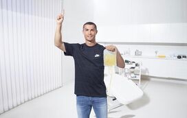 Cristiano Ronaldo quer ajudar a salvar vidas. Muitas vidas