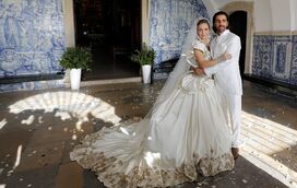 Os casamentos dos famosos que marcaram o ano. Todas as imagens