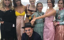 Celebridades marcam presença no casamento de Guy Oseary e Michelle Alves