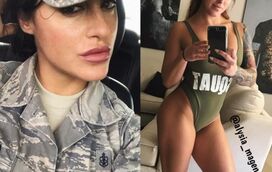Militar da Força Aérea faz furor com fotos ousadas a fazer fitness 
