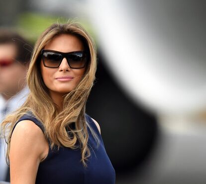  Melania Trump tem uma dupla que a substitui nos atos oficiais