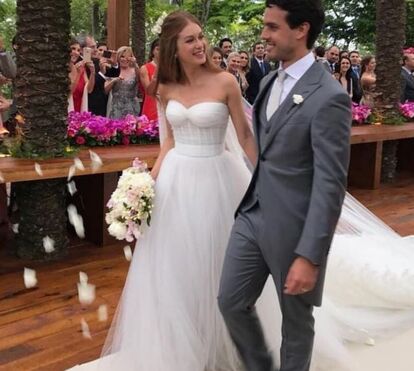 O luxuoso casamento da atriz Marina Ruy Barbosa