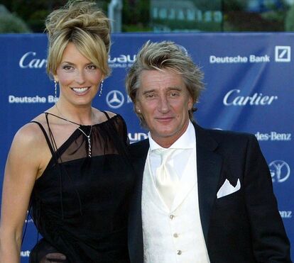 Penny Lancaster e Rod Stweart estão casados há 10 anos