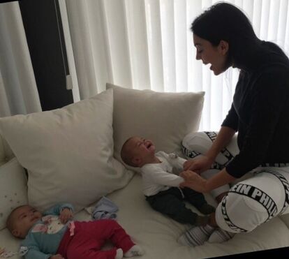 Georgina completamente rendida aos filhos de Cristiano: 'Quem pode resistir!'