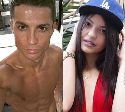 Natacha Sofia seduziu Cristiano Ronaldo nas redes sociais