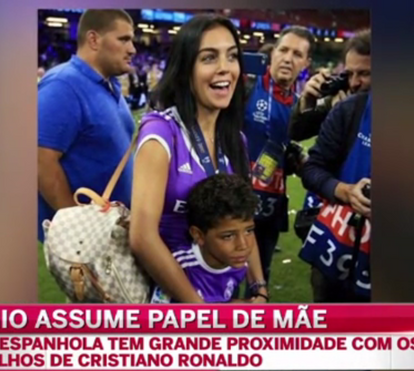 Cristianinho chama 'mãe' a Georgina