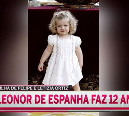 Princesa Leonor de Espanha faz 12 anos