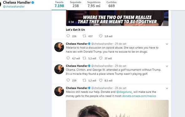 Chelsa Handler- trump