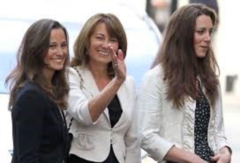 Carole Middleton, Pippa, Kate