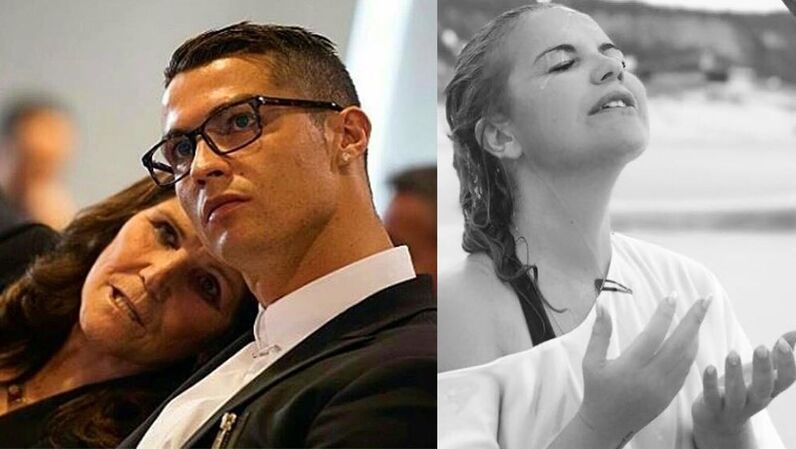 Katia Aveiro, Cristiano Ronaldo e Dolores Aveiro