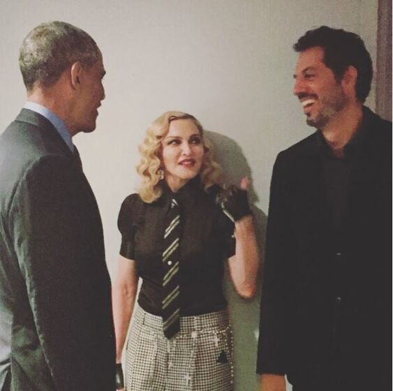 Michelle Alves, Guy Oseary, Madonna, Bono, U2, 