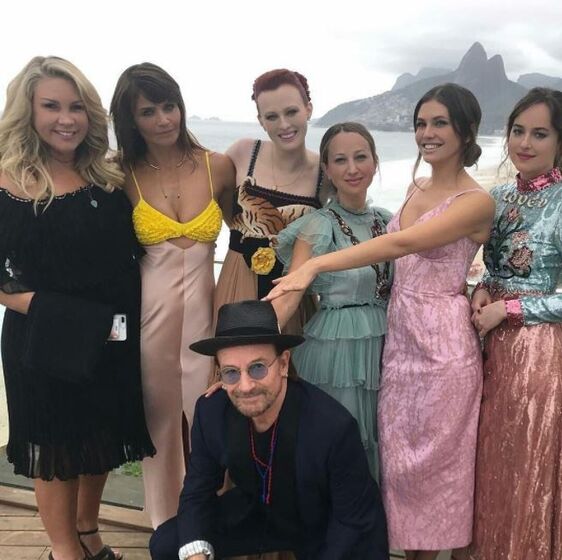 Michelle Alves, Guy Oseary, Madonna, Bono, U2, 