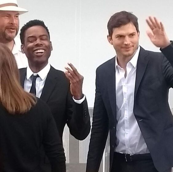 Chris Rock e o Ashton Kutcher