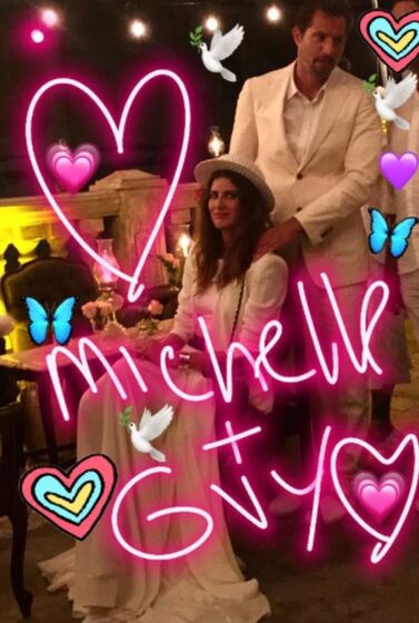 Michelle Alves, Guy Oseary, CASAMENTO
