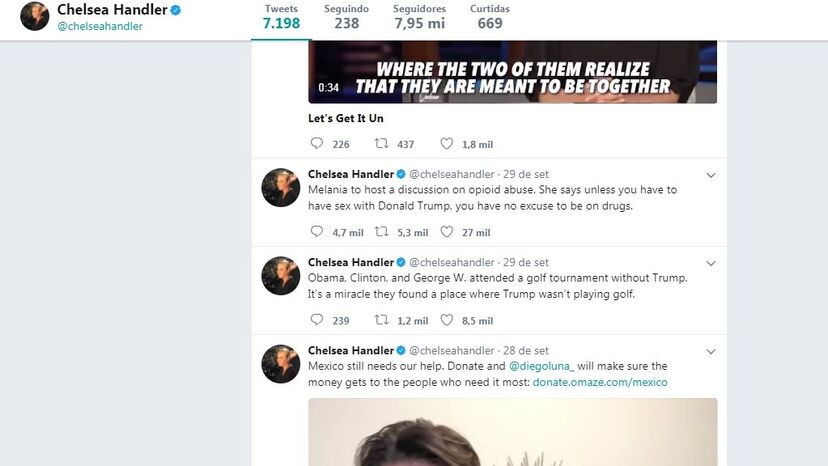 Chelsa Handler- trump
