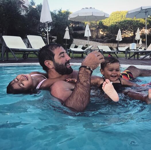 Carolina patrocínio, gonçalo uva, filhas