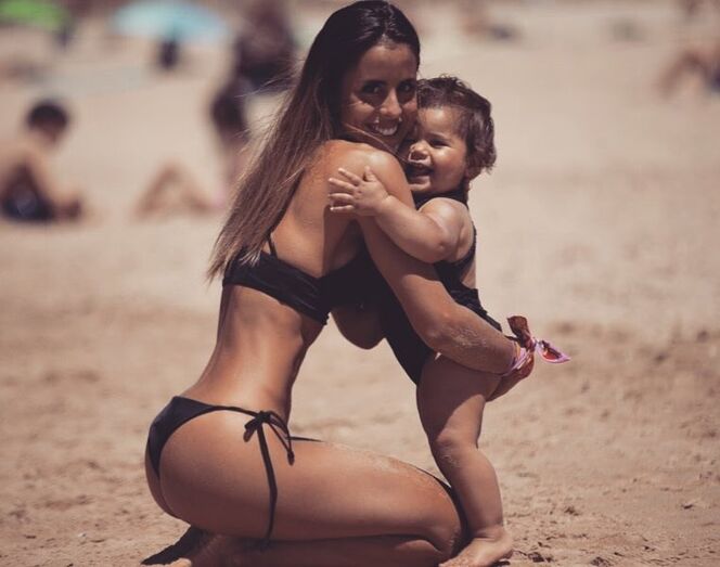 Carolina patrocínio, gonçalo uva, filhas