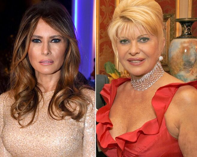 Ivana Trump, Melania Trump