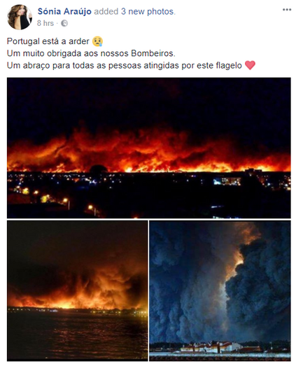famosos, incendios