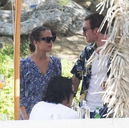 Michael Fassbender e Alicia Vikander