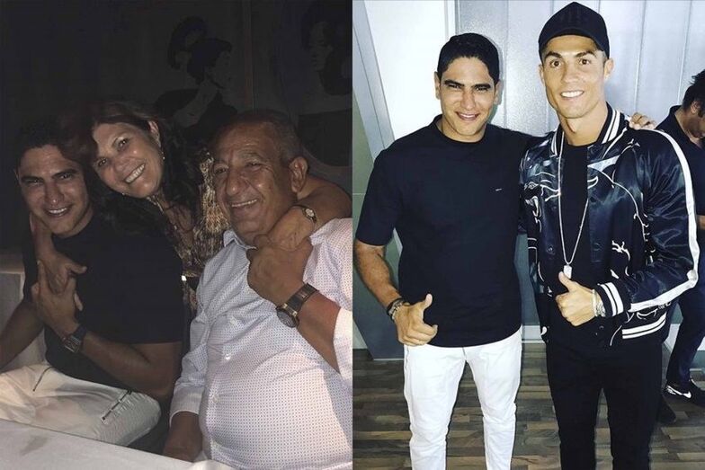 Ahmed Abou Hashima, cristiano ronaldo, katia aveiro