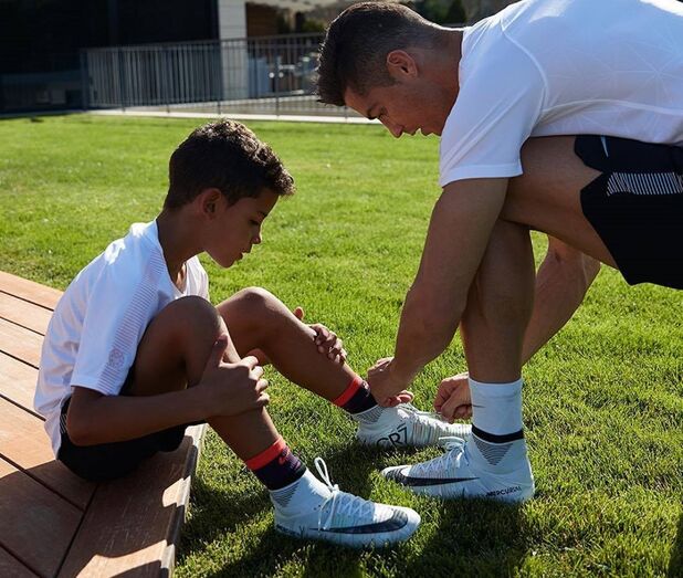 cristiano ronaldo, cristianinho, filho