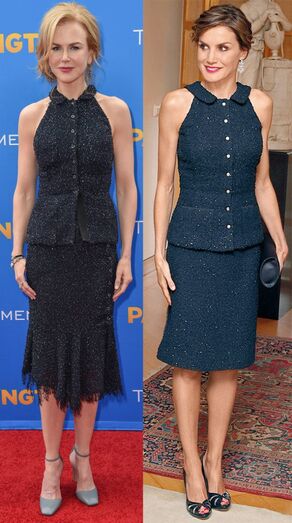 Letizia e Nicole Kidman