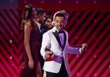 Luis Fonsi com o prémio canção do ano, por 'Despacito'
