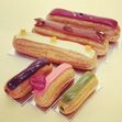 eclairs, duchesse e macarons