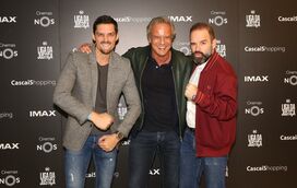 Noite de cinema: Famosos brincam na estreia de 'Liga da Justiça' em Portugal