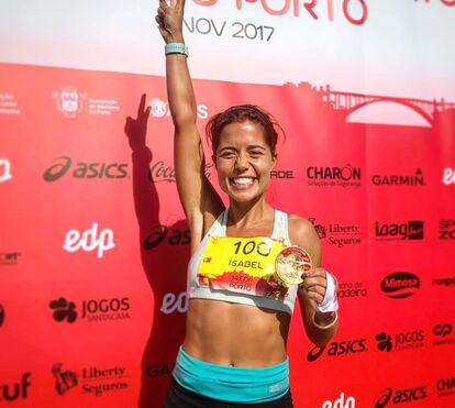 Isabelinha da TVI acaba a Maratona do Porto no 5.º lugar