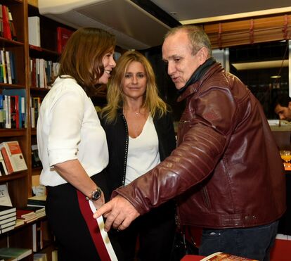 Margarida Marinho feliz ao lado do francês Laurent Saglio