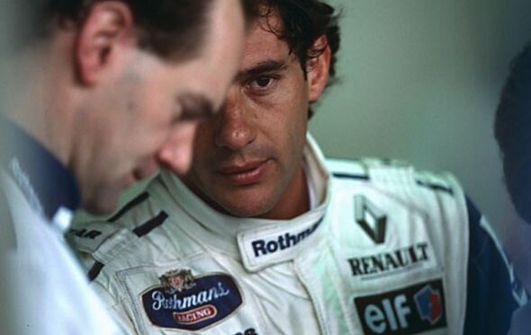 Ayrton senna, adrian newey, williams