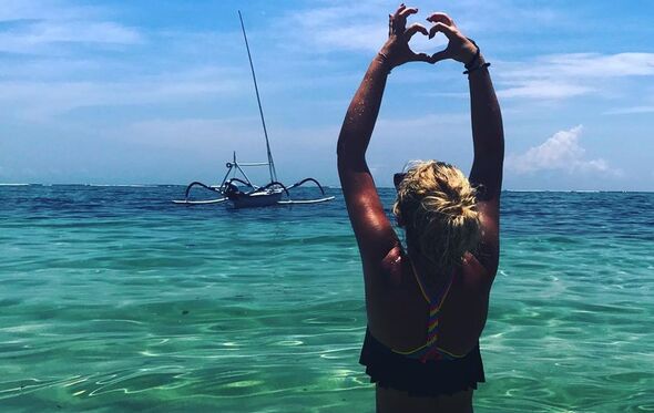 Katia Aveiro, Bali, declaração, apaixonada, amor, Ahmed Abou Hashima