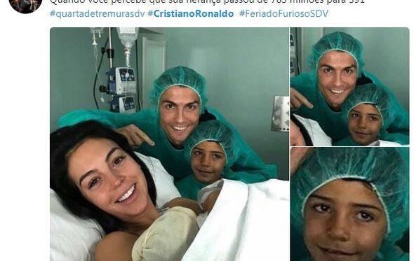 Meme Cristianinho, Cristiano Ronaldo