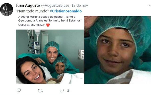 Meme Cristianinho, Cristiano Ronaldo