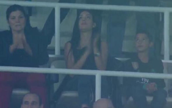 Georgina Rodríguez, Dolores Aveiro, Cristianinho, Real Madrid, Málaga, madrid