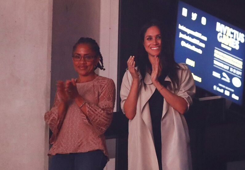 Meghan Markle e a mãe, Doria Ragland