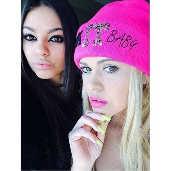 Natasha Sofia e a mãe, Rute Freitas