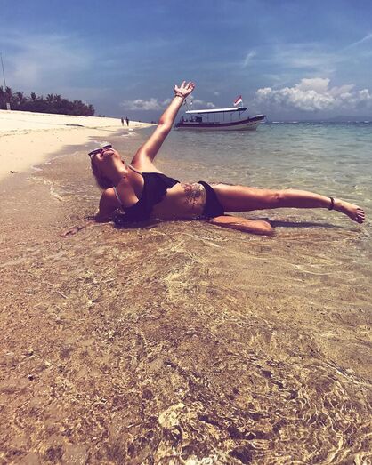 Katia aveiro, bali, férias, namorado, egípcio, Ahmed Abou Hashima