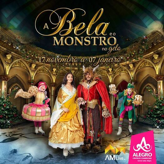 teatro, musical, infantil, José Carlos Pereira, A Bela e o Monstro no Gelo