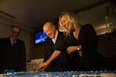 Pinto da Costa com a namorada Cláudia Campo