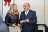 Pinto da Costa com a namorada Cláudia Campo