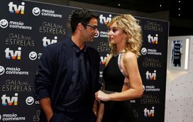 Separados na vida real, Sara Prata e João Catarré evitam-se na novela na qual fazem par romântico