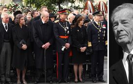 Realeza unida no adeus ao rei Miguel I, que esteve duas vezes no trono da Roménia 