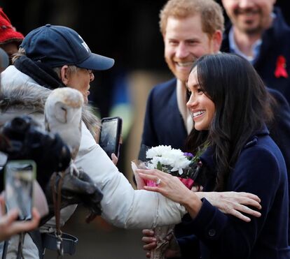 Príncipe Harry e Meghan Markle surgem em primeiro evento oficial 